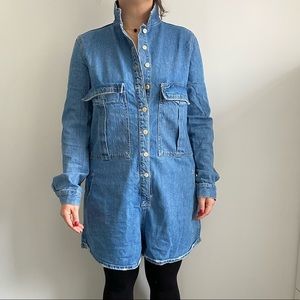 Denim jumpsuit